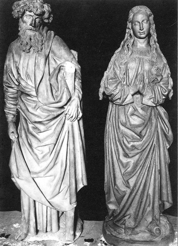 Vierge debout de l'Assomption ou de l'Annonciation