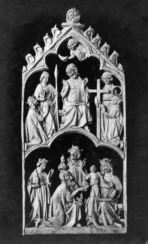 Deux scènes: Déisis et Adoration des Mages