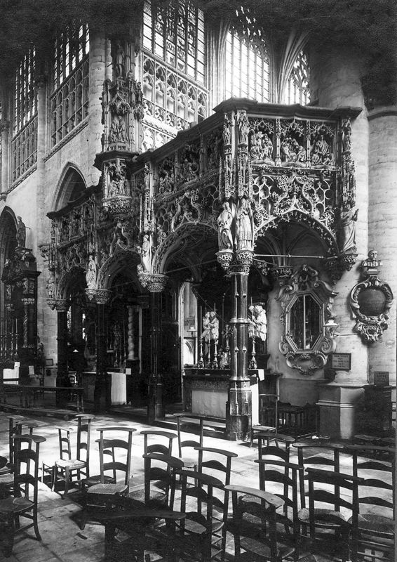 jubé de choeur / Kerk Sint-Gummarus[Lier]