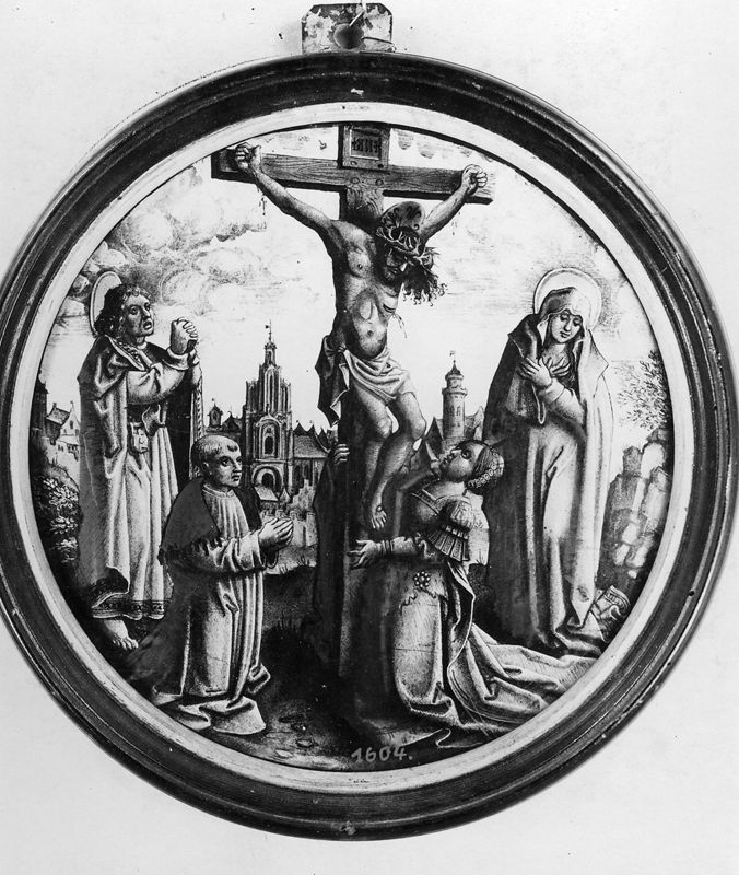 Calvaire avec Marie-Madeleine et donateur agenouillé