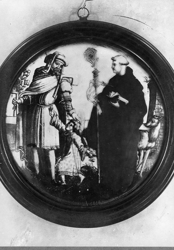 Saints Gilles de Provence et Joseph avec l'Enfant Jésus