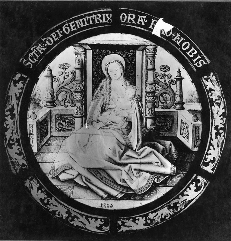 Vierge assise à l'Enfant
