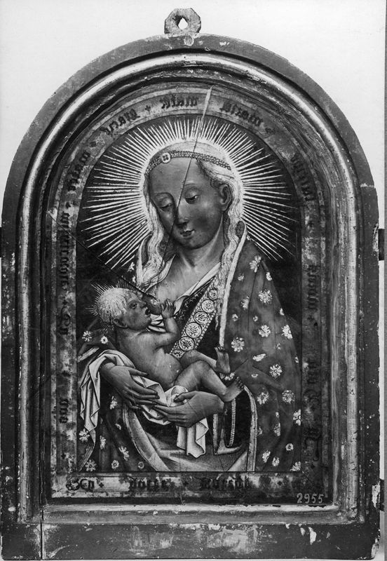 Triptyque Van der Noot-Van der Meeren : Vierge à l'Enfant