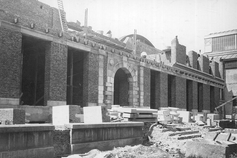 Musées Royaux d'Art et d'Histoire - vues extérieures et construction