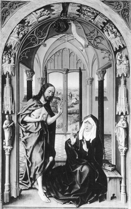 Apparition du Christ à sa Mère