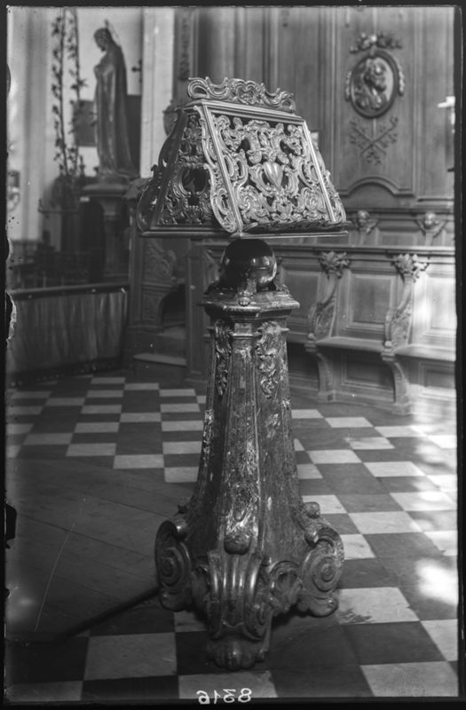 lutrin de choeur / Eglise Sainte-Elisabeth[Mons]