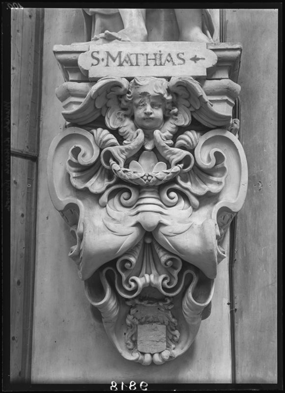 console[élément d'architecture] / Sint-Romboutskathedraal[Mechelen]
