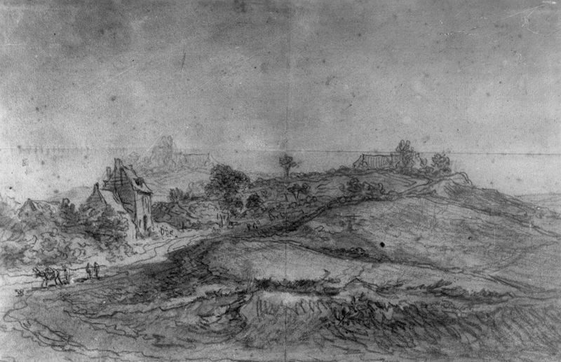 Huizen in de duinen