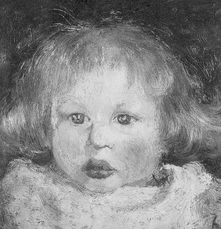 De kleine Charles in vooraanzicht