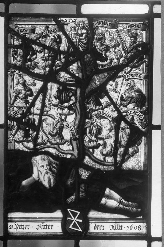 Arbre de Jessé, associé au nom de Peter Ritter