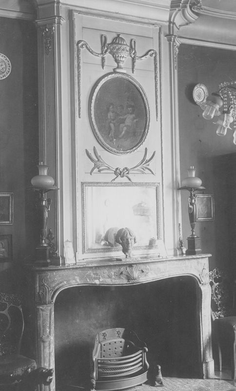 cheminée[élément d'architecture] / Maison Bosquet