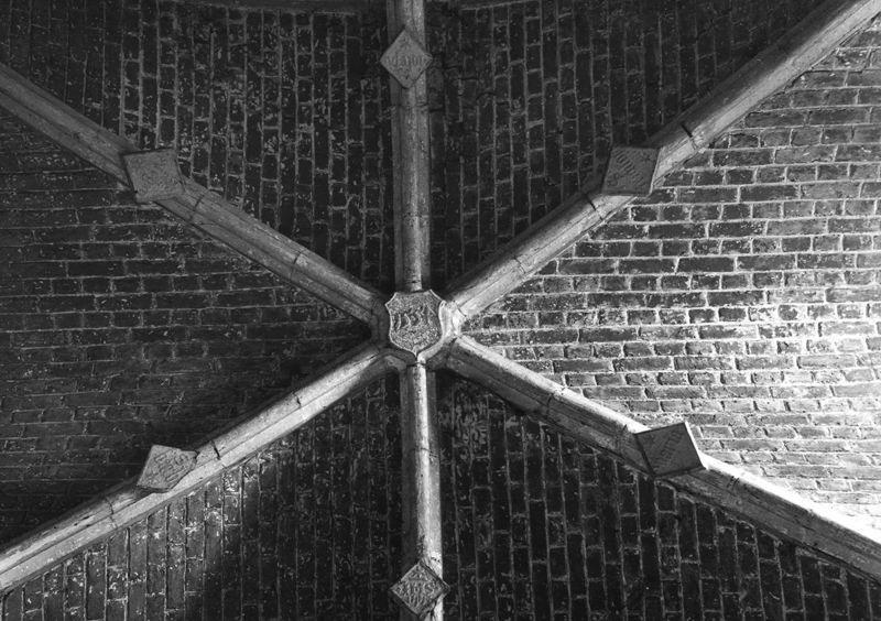 voûte d'arêtes avec nervures / Couvent des Recollets [Ancien -  ]