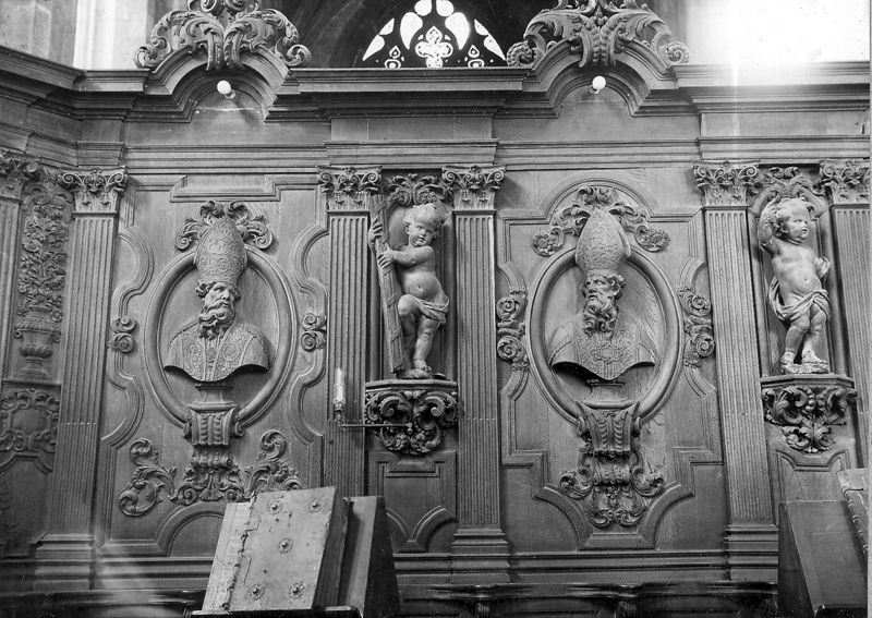 stalles / Eglise Sainte-Waudru[Mons]