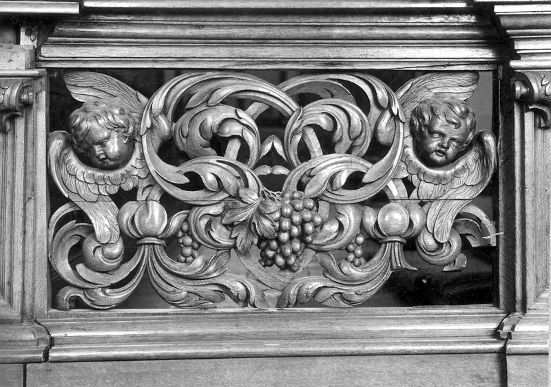 banc de communion / Kerk O.L.Vrouw over de Dijle