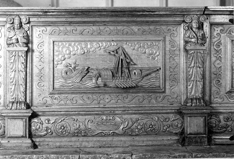 clôture de chapelle[grille] / Kerk O.L.Vrouw over de Dijle