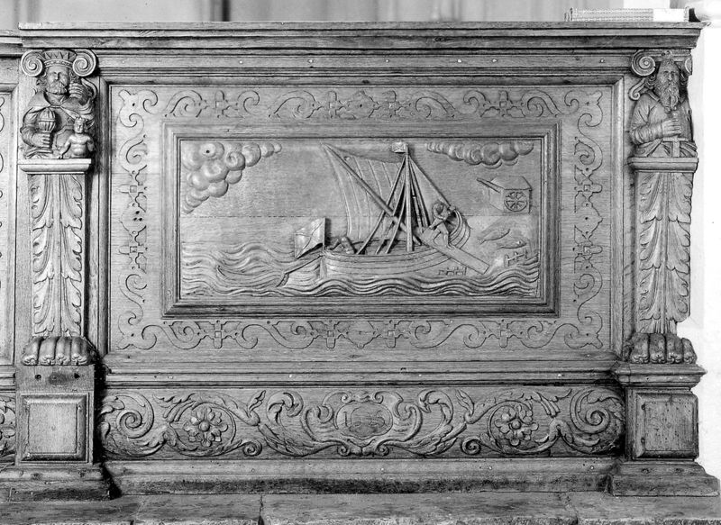 clôture de chapelle[grille] / Kerk O.L.Vrouw over de Dijle
