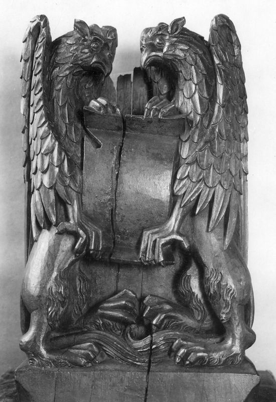 Heraldische dieren: grifoenen