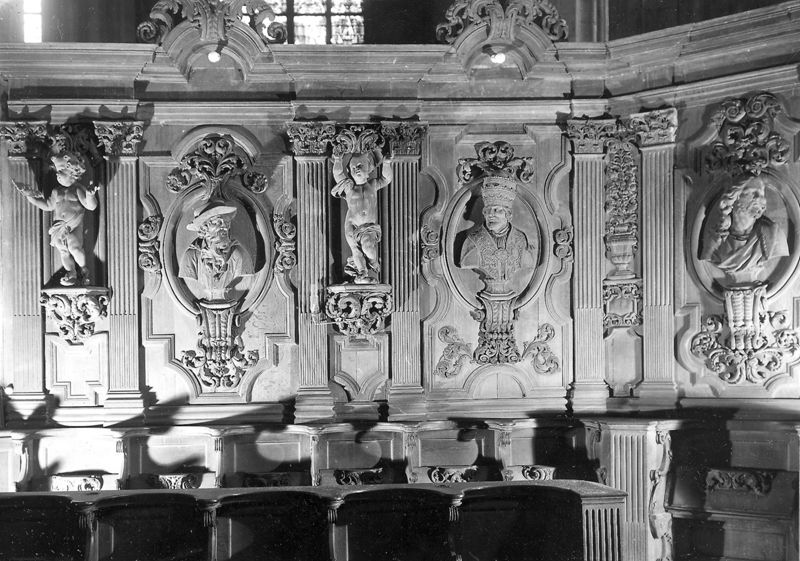stalles / Eglise Sainte-Waudru[Mons]