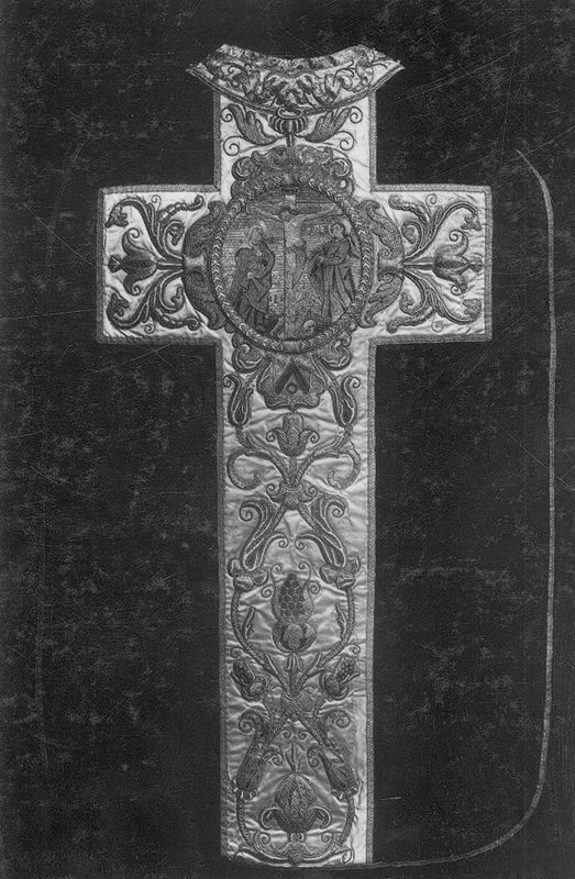 Ornement liturgique dit "ornement Steenhuyse", chasuble