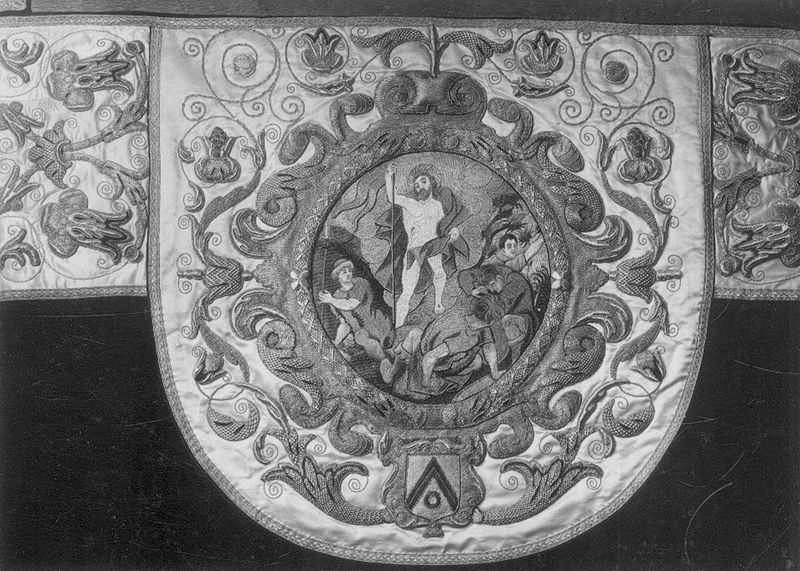 Ornement liturgique dit "ornement Steenhuyse", chapes