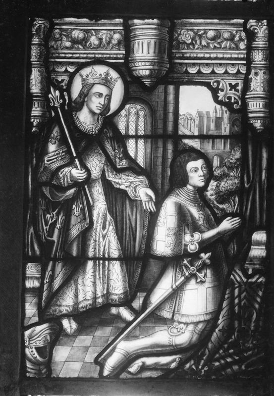 Donateurs, Flagellation, Christ et Véronique, armoiries...