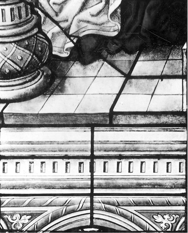 Christ Sauveur tenant le globe et bénissant entre la Vierge à l'Enfant et saint Martin de Tours
