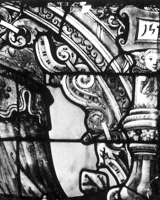 Christ Sauveur tenant le globe et bénissant entre la Vierge à l'Enfant et saint Martin de Tours