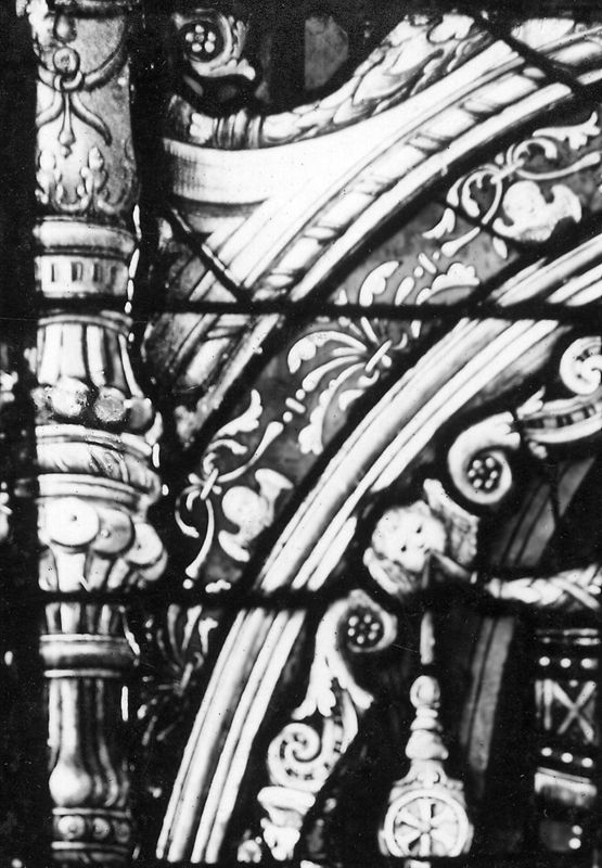 Le donateur Florent comte d'Egmont protégé par Saint Christophe