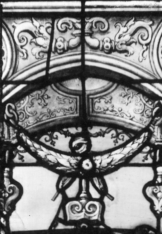Le donateur Florent comte d'Egmont protégé par Saint Christophe