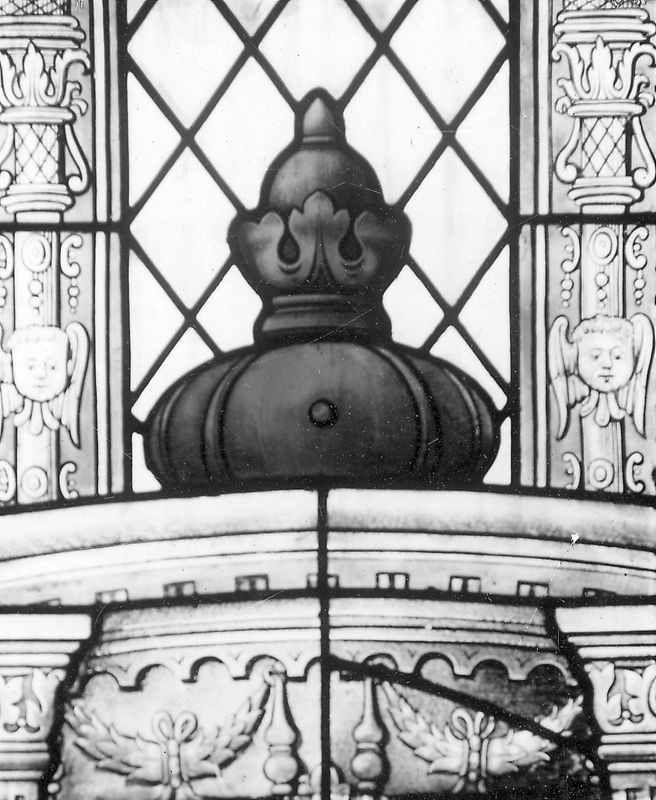 Couronnement de la Vierge par la Sainte Trinité sous l'aspect de deux personnes et la Colombe