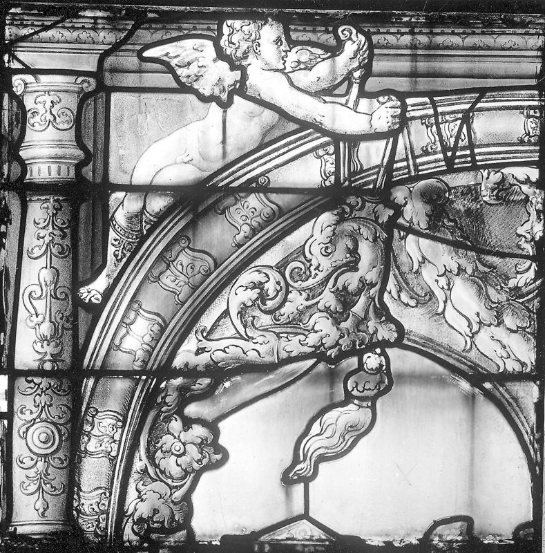 Sainte Trinité, les donateurs Antoine de Lalaing et ...