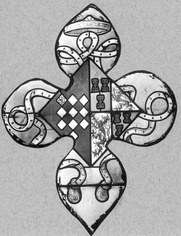 Sainte Trinité, les donateurs Antoine de Lalaing et ...