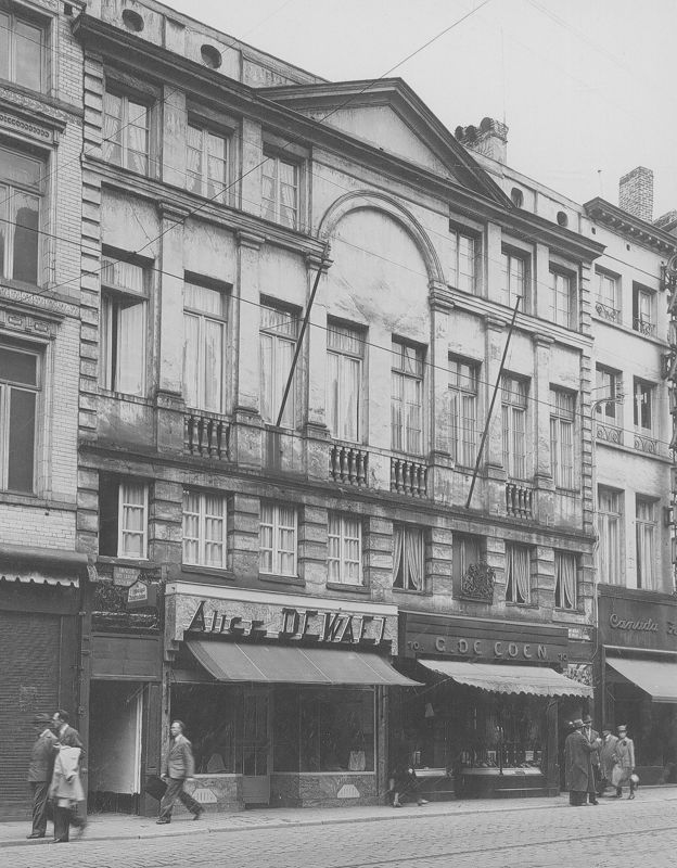 maison / Maisons L'Ange et het Faillen Hoofd, Bruxelles, rue du Marché aux Herbes 8-12