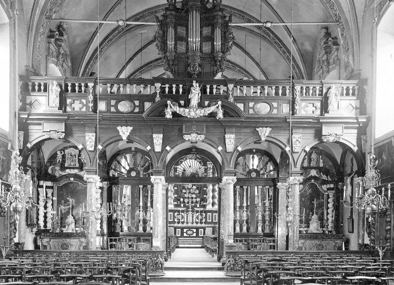 jubé de choeur / Kerk Sint-Anna[Brugge]