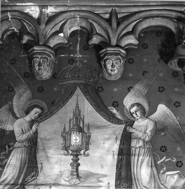 culs de lampe en forme de têtes humaines