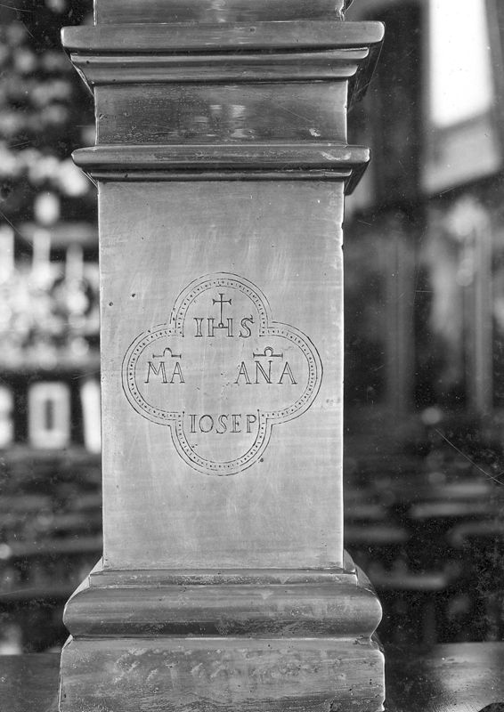 jubé de choeur / Kerk Sint-Anna[Brugge]