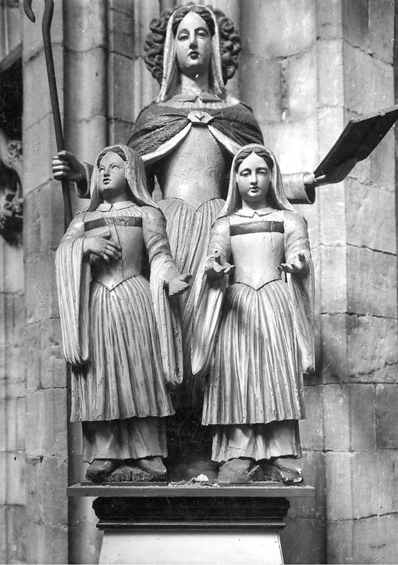 Sainte Waudru et ses filles