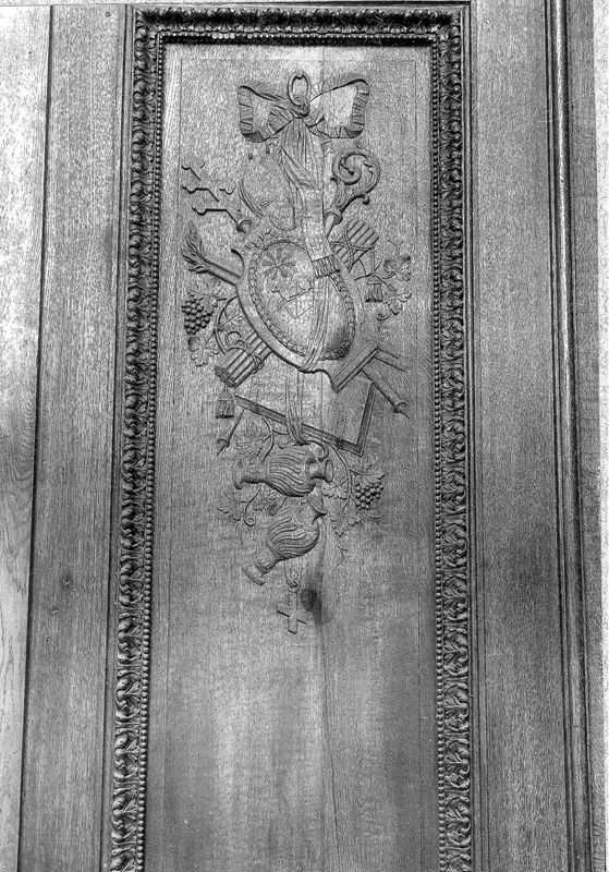 tambour de porte / Eglise Saint-Martin[Liège]