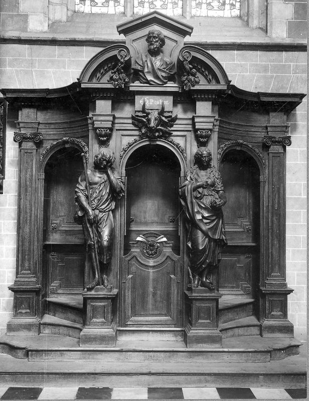 confessionnal / Kerk O.L.Vrouw[Alsemberg]