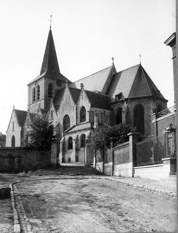 église en croix / Kerk Sint-Ambrosius[Dilbeek]