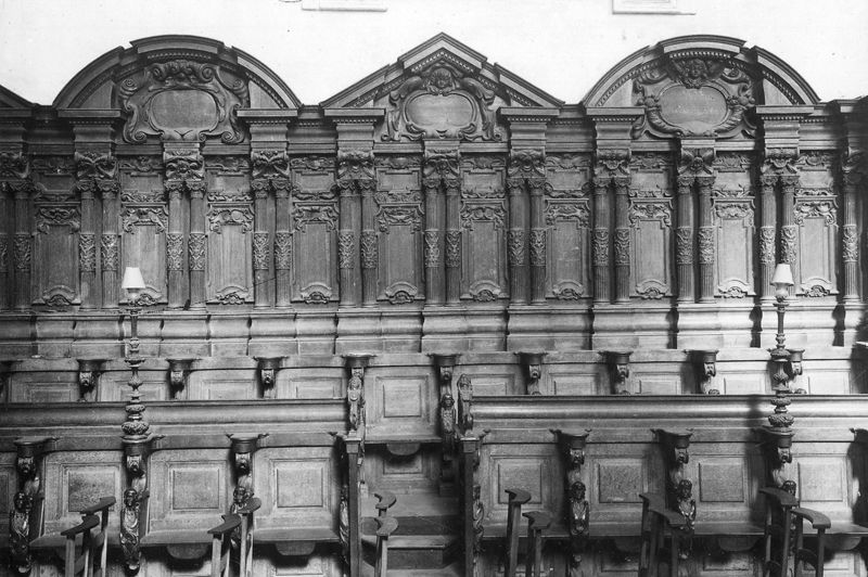 stalles / Kerk O.L.Vrouw Hemelvaart[Ninove]