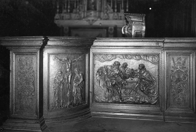 banc de communion / Eglise Sainte-Elisabeth[Haren]