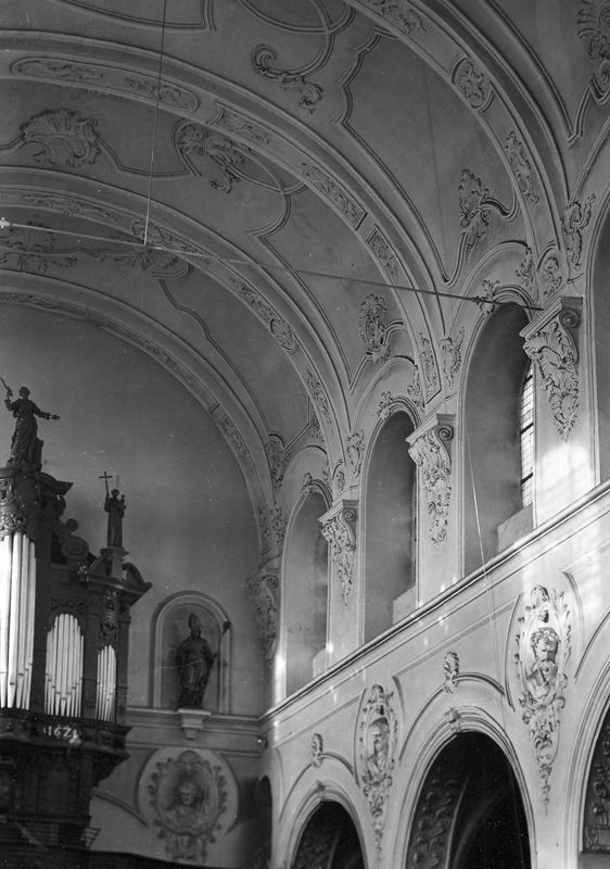 retombée de voûte / Eglise Saint-Antoine[Liège]