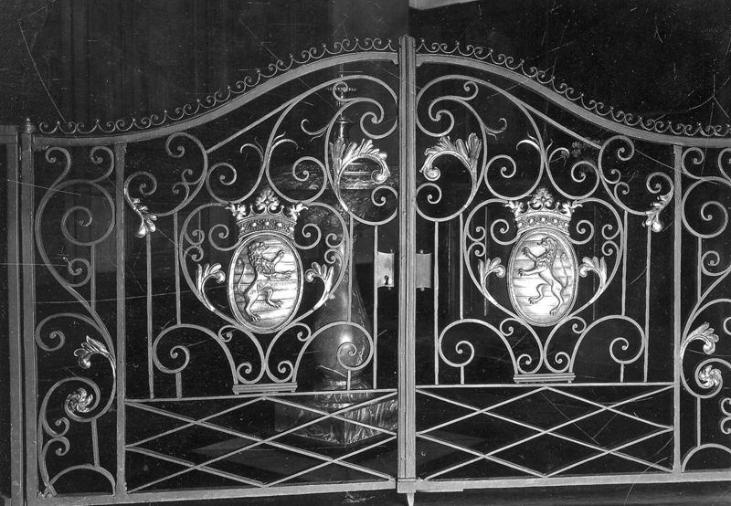 clôture de chapelle[grille] / Eglise Saint-Antoine[Liège]