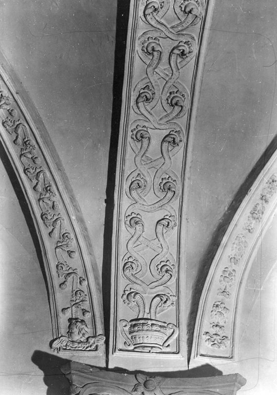 retombée de voûte / Eglise Saint-Antoine[Liège]