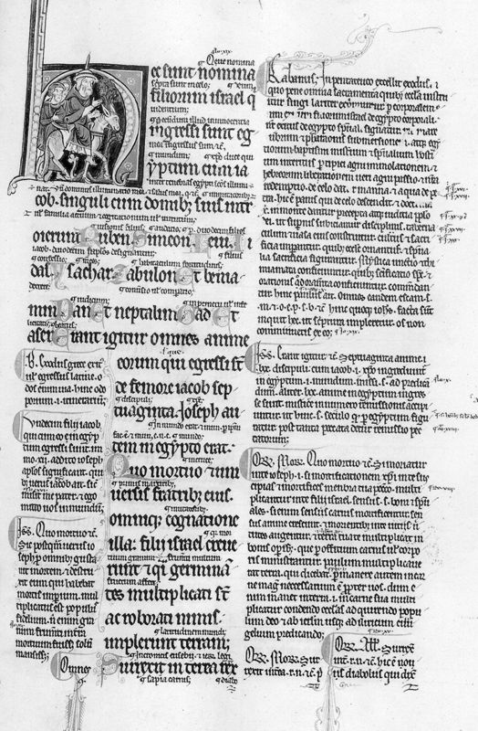 Bijbel met Glossa ordinaria: Genesis en Exodus