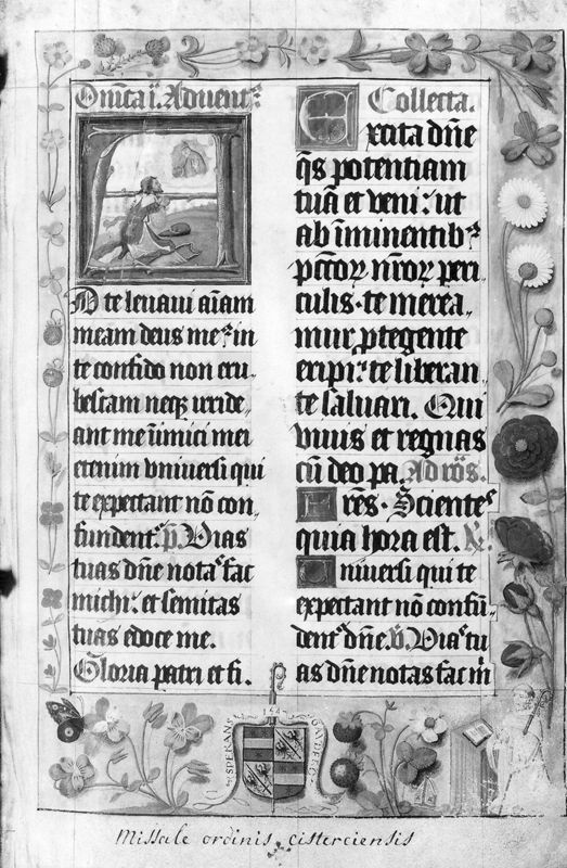 Cisterciënzer missaal van de Duinenabdij