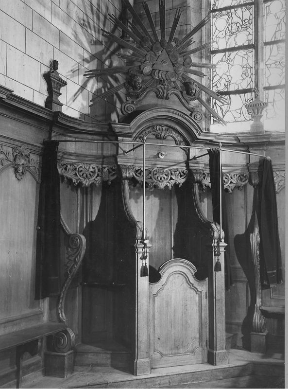 confessionnal / Kerk Sint-Pieters
