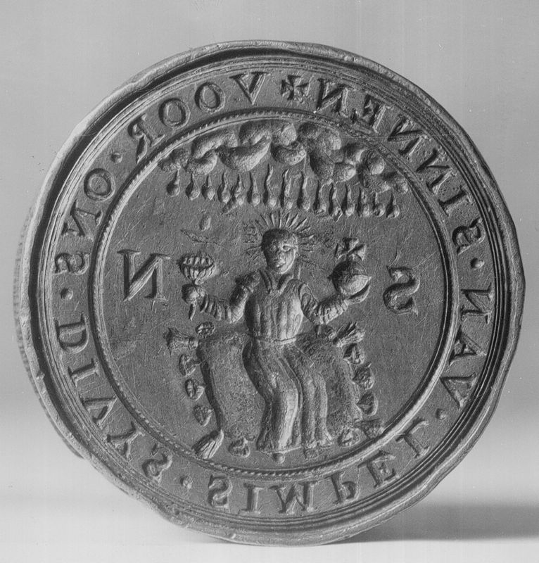 van zegel der Rederijkerskamer "De Goudbloem" van Sint-Niklaas