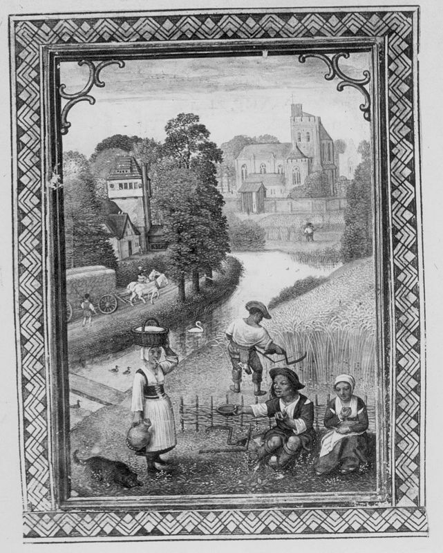 Livre d'heures dit "de Hennessy", usage de Rome